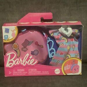 Barbie Mini Backpack Fashion Set 5 Surprises Dress And Accessories NEW